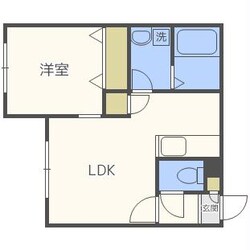 アステールＮ１２の物件間取画像